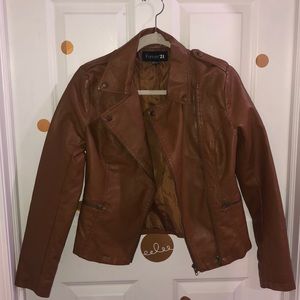 Leather jacket